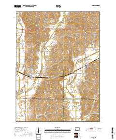 Villisca 2018 topographic map thumbnail