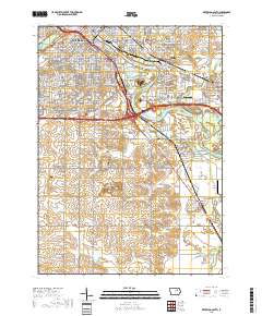 Waterloo South 2018 topographic map thumbnail