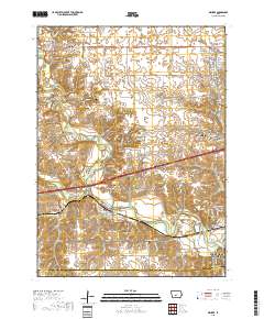 Waukee 2018 topographic map thumbnail