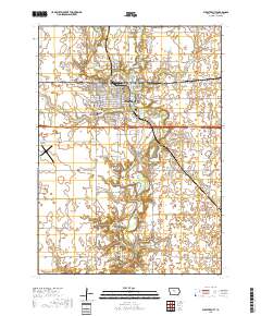 Webster City 2018 topographic map thumbnail