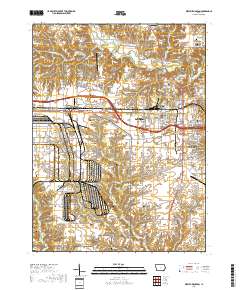 West Burlington 2018 topographic map thumbnail