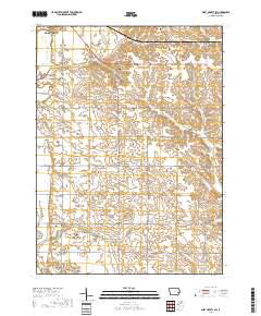 West Liberty SW 2018 topographic map thumbnail