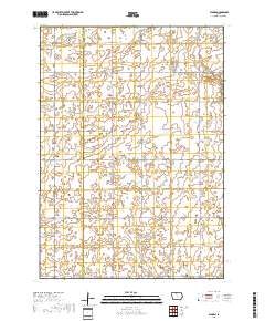 Woden 2018 topographic map thumbnail