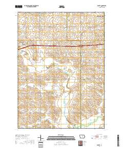 Zaneta 2018 topographic map thumbnail