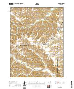 Blakesburg 2018 topographic map thumbnail