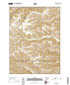 Blakesburg NE 2018 topographic map thumbnail