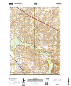 Brandon 2018 topographic map thumbnail