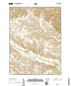 Cantril 2018 topographic map thumbnail