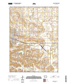 Carroll East 2018 topographic map thumbnail