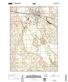 Emmetsburg 2018 topographic map thumbnail