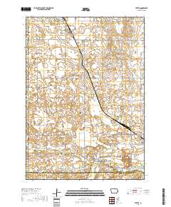 Fertile 2018 topographic map thumbnail