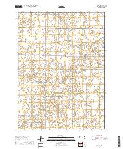 Fonda NE 2018 topographic map thumbnail