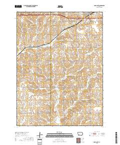 Adair South 2018 topographic map thumbnail