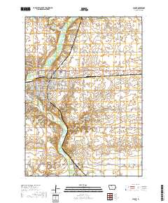Algona 2018 topographic map thumbnail