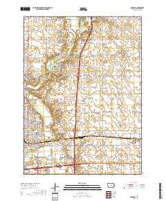 Ames East 2018 topographic map thumbnail
