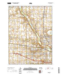 Ames West 2018 topographic map thumbnail