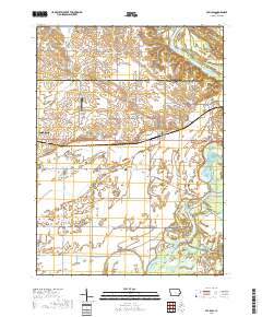 Atalissa 2018 topographic map thumbnail