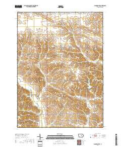 Gladbrook SE 2018 topographic map thumbnail
