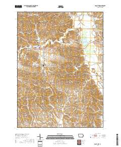 Goose Lake 2018 topographic map thumbnail