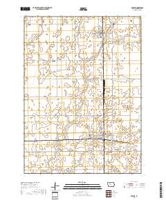 Gowrie 2018 topographic map thumbnail