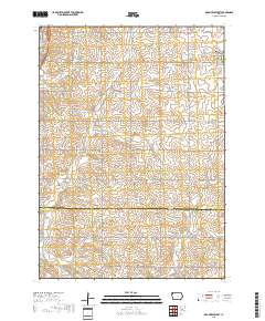 Granville West 2018 topographic map thumbnail