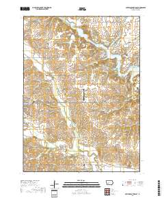 Guthrie Center East 2018 topographic map thumbnail