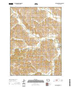 Guthrie Center West 2018 topographic map thumbnail