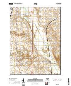 Huxley 2018 topographic map thumbnail