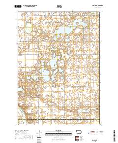 Ingham Lake 2018 topographic map thumbnail