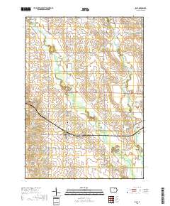 Ionia 2018 topographic map thumbnail