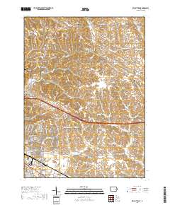 Iowa City East 2018 topographic map thumbnail