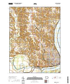 Keokuk 2018 topographic map thumbnail