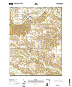 Keosauqua 2018 topographic map thumbnail