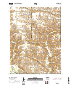 Keota 2018 topographic map thumbnail