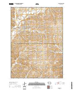 Kingsley 2018 topographic map thumbnail