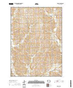 Kingsley NW 2018 topographic map thumbnail