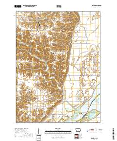 Kingston 2018 topographic map thumbnail