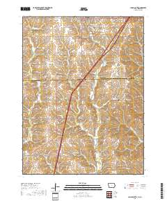 Lamoni South 2018 topographic map thumbnail