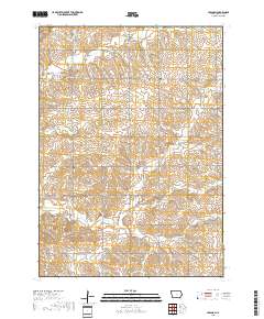 Lebanon 2018 topographic map thumbnail
