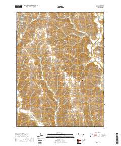 Leon 2018 topographic map thumbnail