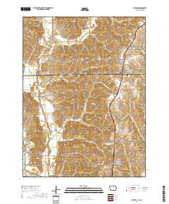 Lineville 2018 topographic map thumbnail
