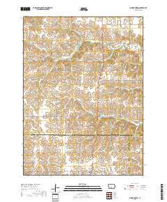 Lorimor North 2018 topographic map thumbnail