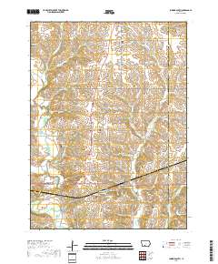 Lorimor South 2018 topographic map thumbnail