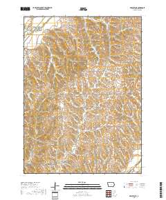 Mapleton SE 2018 topographic map preview