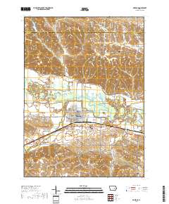 Marengo 2018 topographic map thumbnail