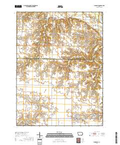 Mediapolis 2018 topographic map thumbnail