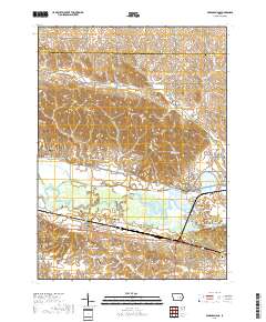 Middle Amana 2018 topographic map thumbnail