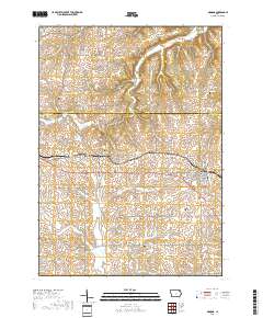 Monona 2018 topographic map thumbnail