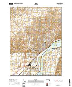 Muscatine 2018 topographic map thumbnail