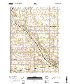 Nora Springs 2018 topographic map thumbnail